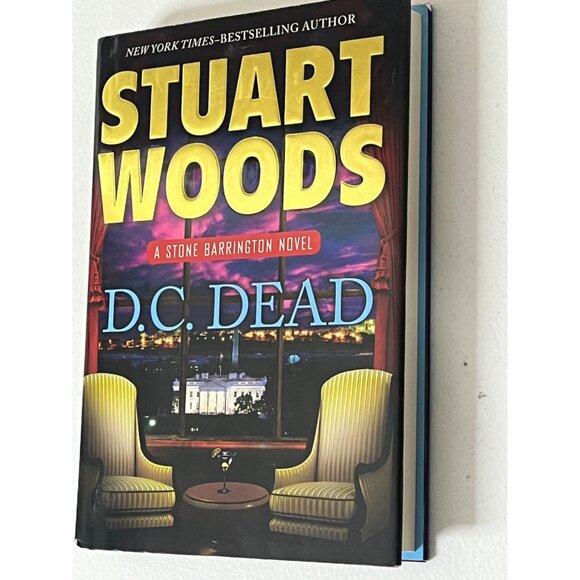 DC Dead by Stuart Woods Stone Barrington Book 2 Hardcover Mystery Thriller - Picture 4 of 7